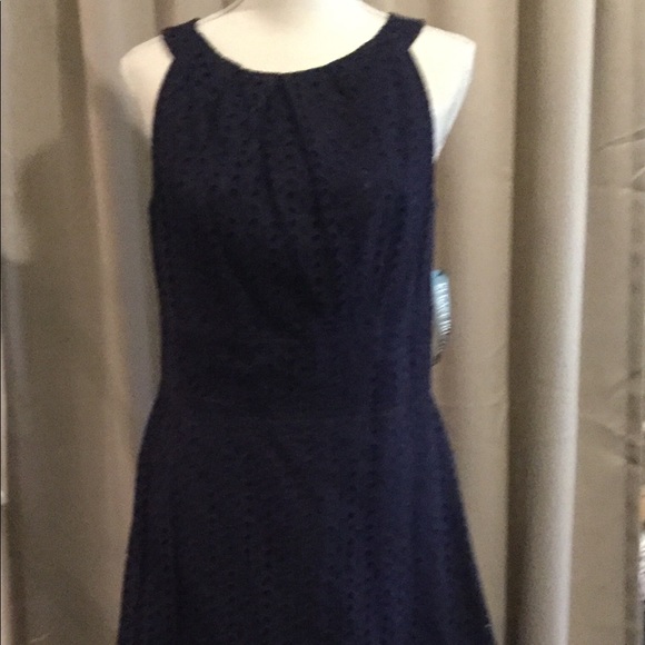 Navy New York and Co. dress - Picture 1 of 2